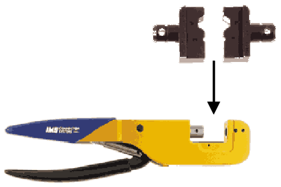 Crimp tool and die