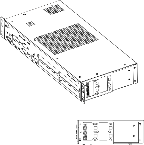 Mounting position for 19-inch racks