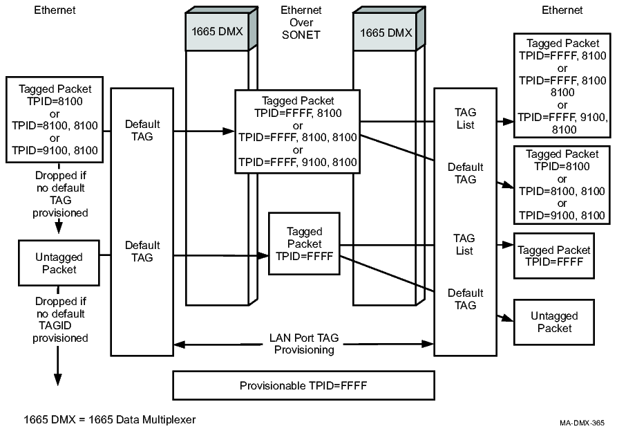 Transparent mode tag processing