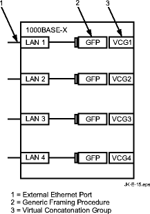 LNW63 Gigabit Ethernet (Private Line) circuit pack