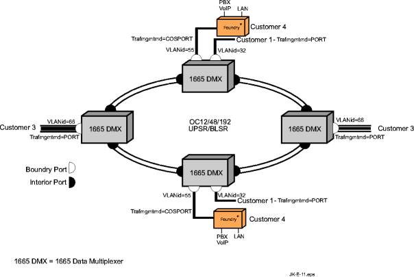 Virtual Private Line with LNW170