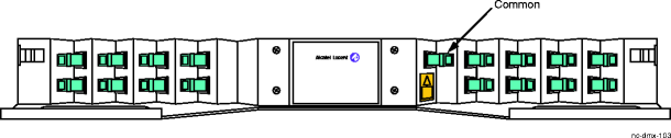 POU shelves (DWDM filter units): MUX/DMUX