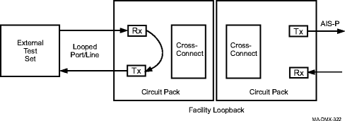 Facility loopback example