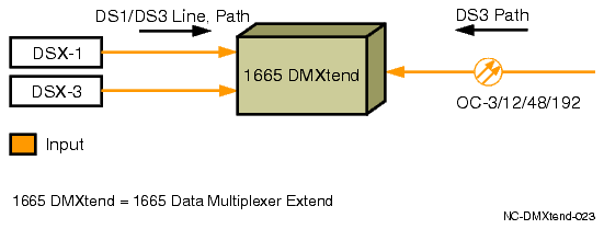 DS1/DS3 line/path performance monitoring
