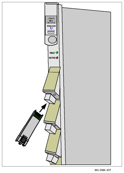 LNW170 faceplate
