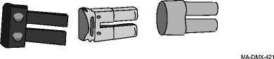 Examples of dust covers (optical PTMs only)