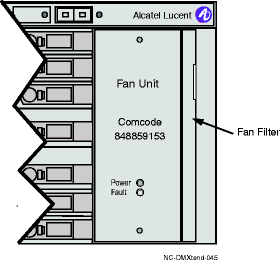 Alcatel-Lucent 1665 DMXtend fan filter