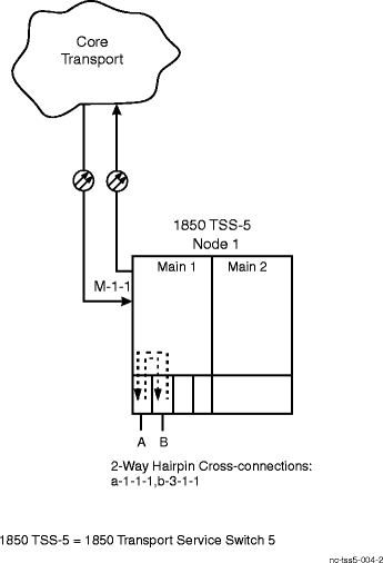 Example of 2-Way Hairpin Cross-Connections