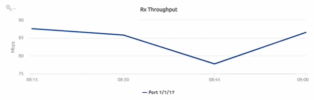 Ports and Interfaces Utilization Details report