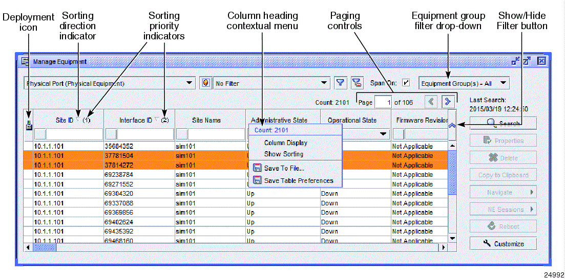 List elements