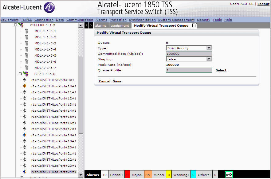 Modify VT Queue