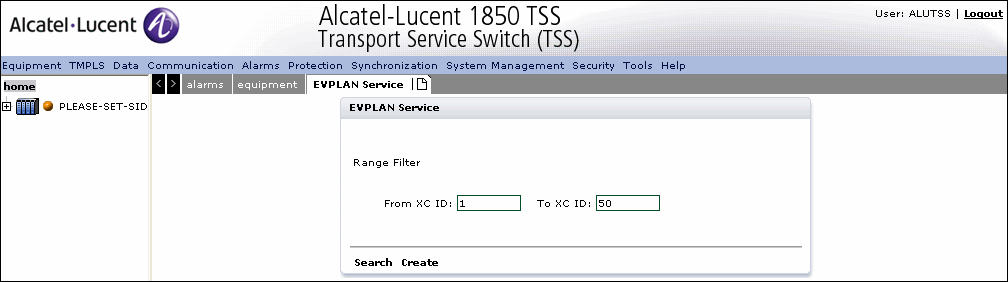 EVPLAN service