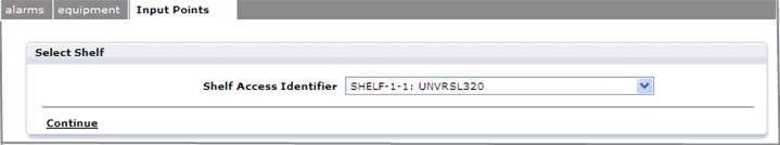 Alarms Housekeeping Input Points