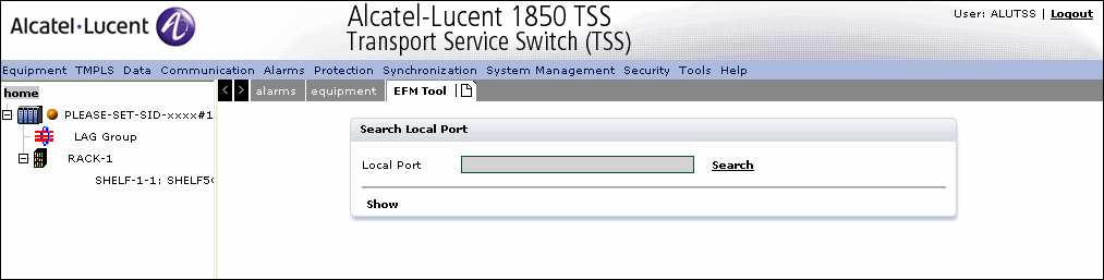 EFM Tool