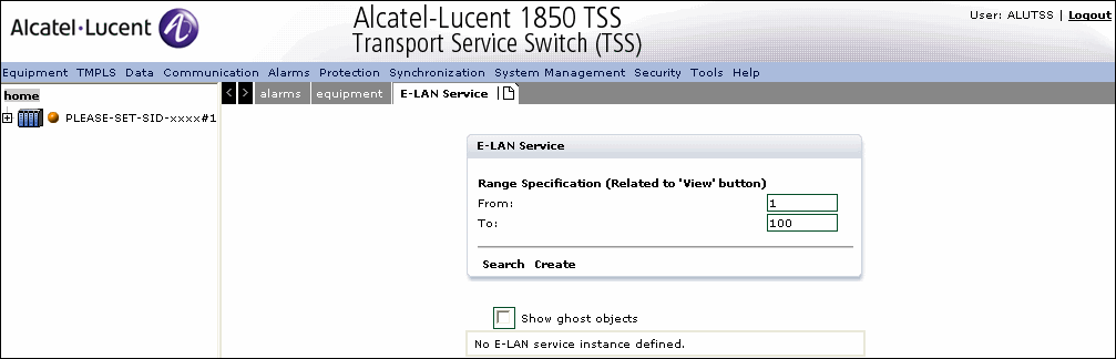 ELAN service