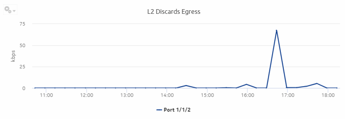 Ports and Interfaces Forwards and Discards per Queue Details report