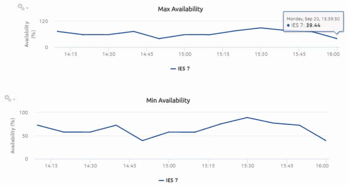 Service Availability Details report