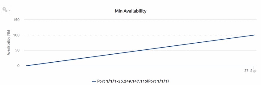Ports and Interfaces Availability Details report