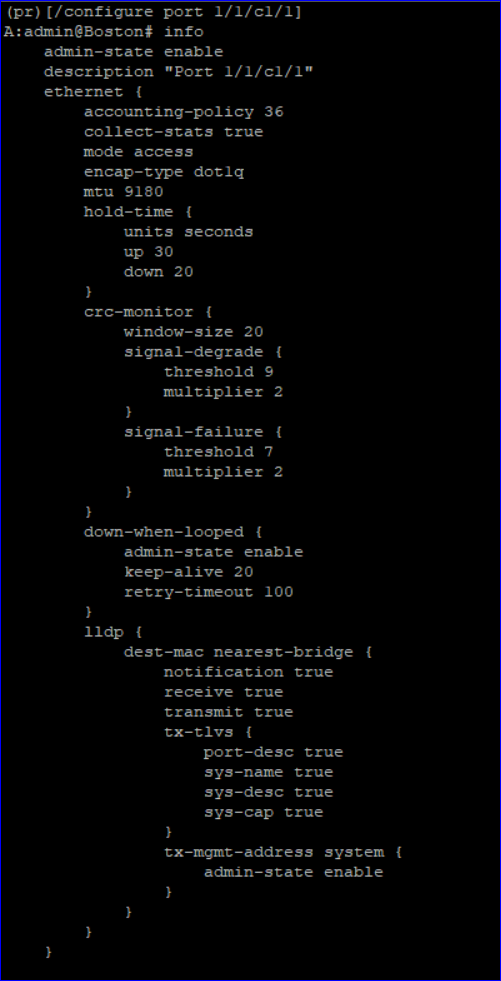 NE CLI after deployment