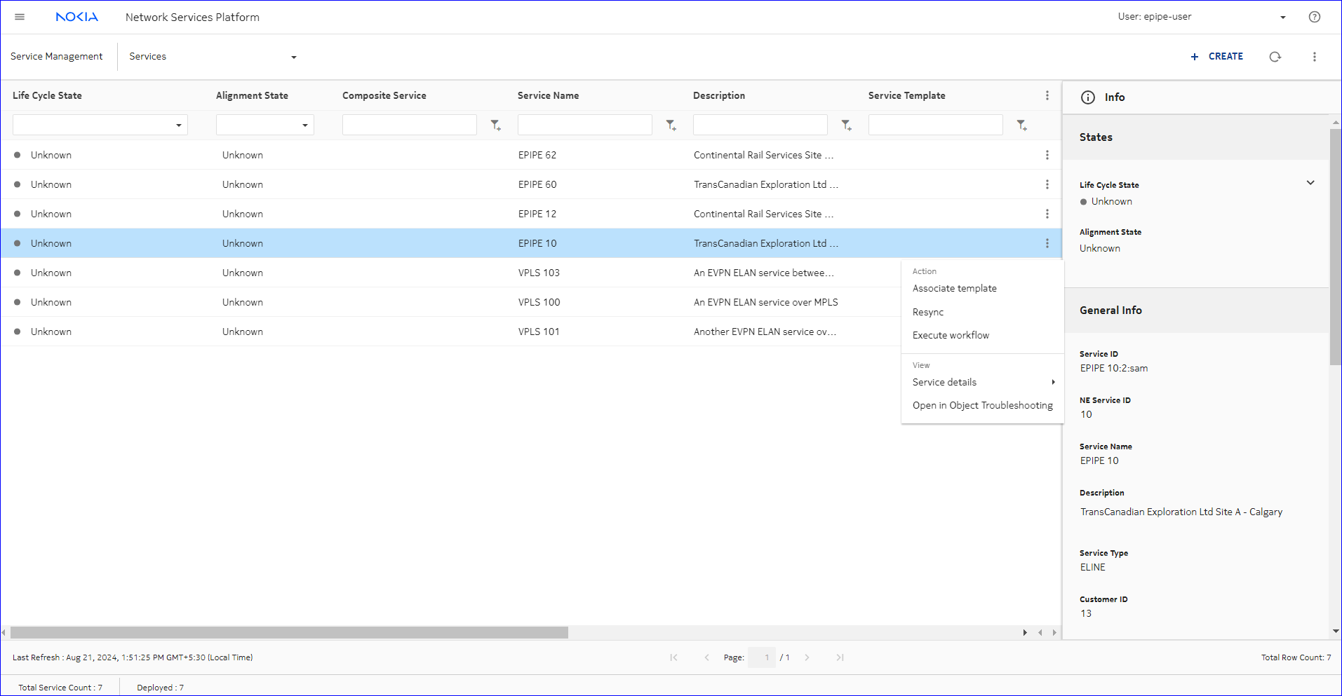 Example 1: EPIPE 10