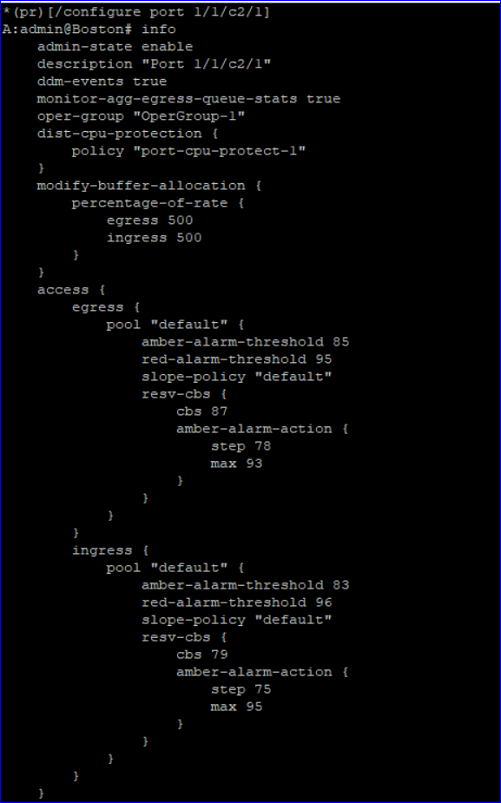 NE CLI after deployment