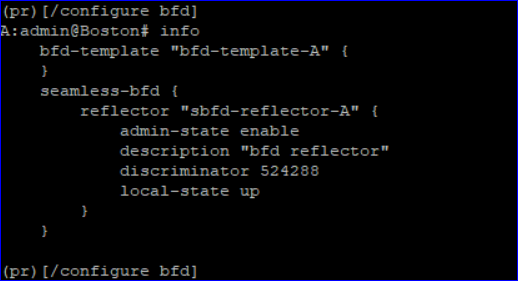 NE CLI after deployment