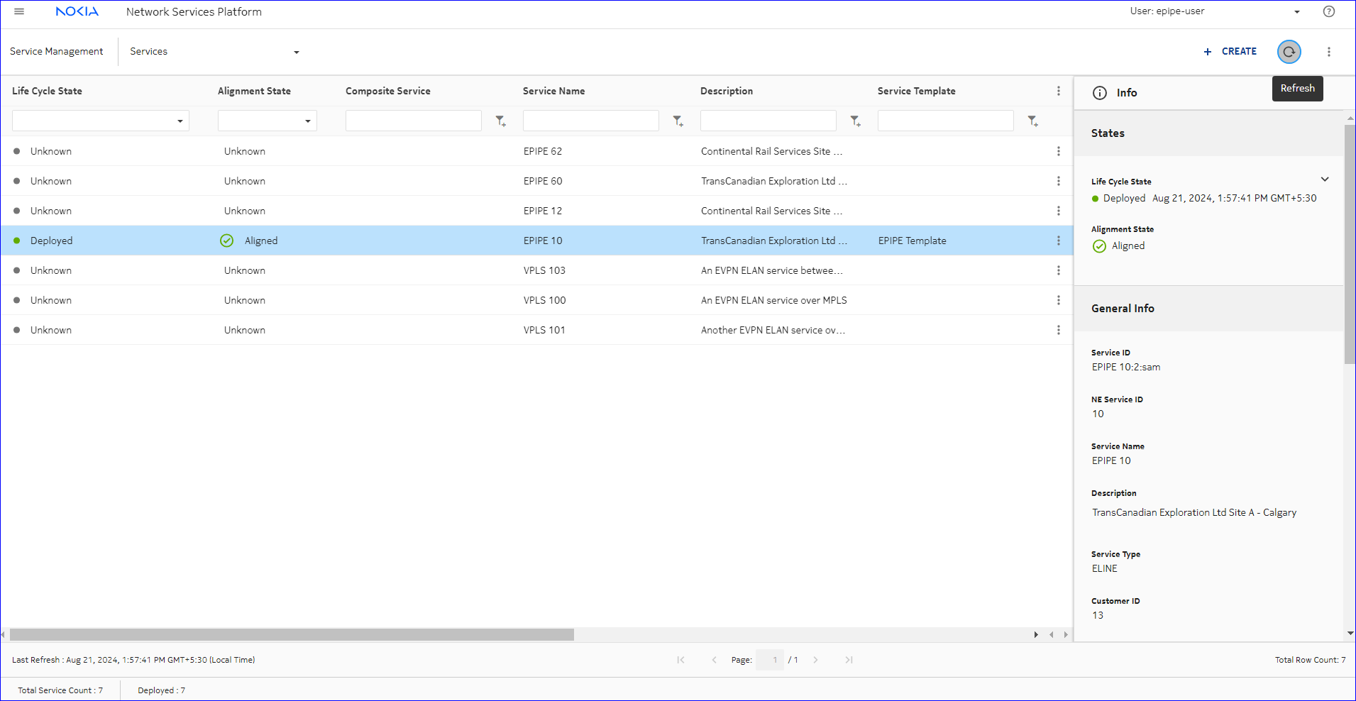 Example 1: EPIPE 10