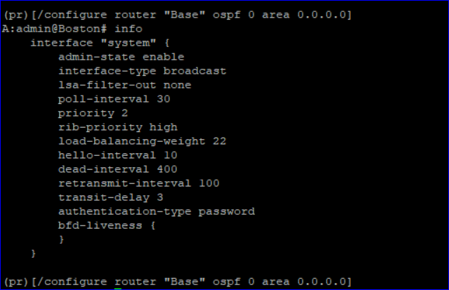 NE CLI after deployment
