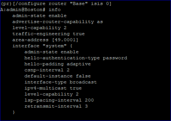 NE CLI after deloyment