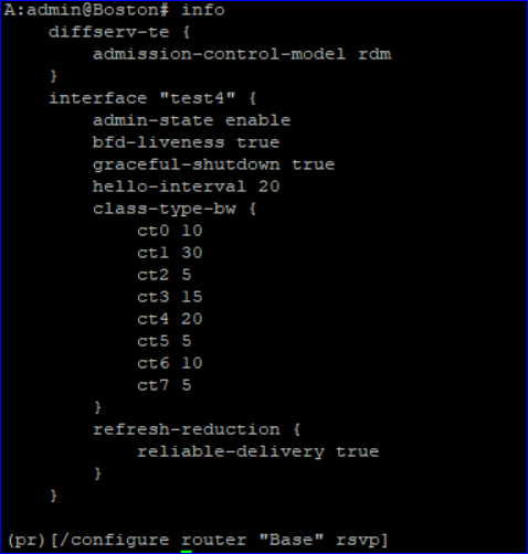 NE CLI after deployment