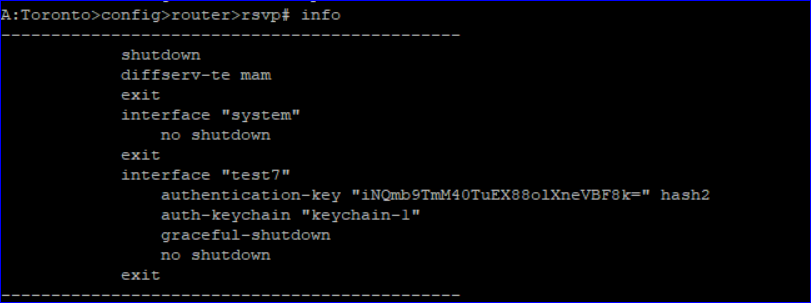 NE CLI after deployment