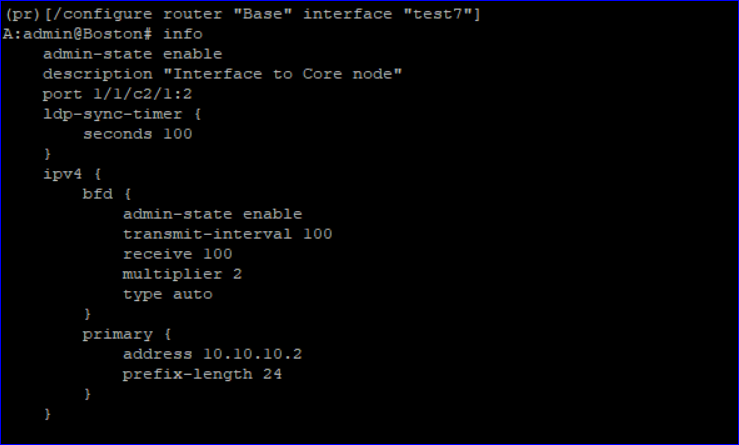 NE CLI after deployment