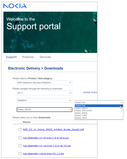 Downloads example
