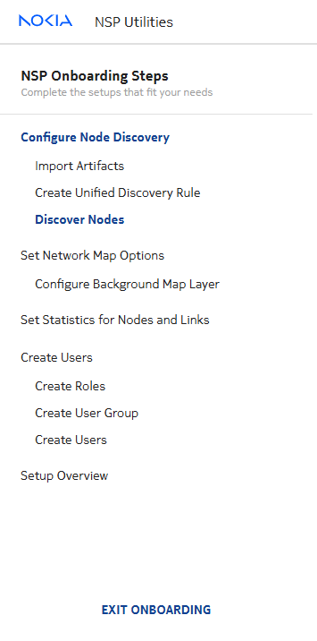 NSP Onboarding Steps NSP Onboarding Steps