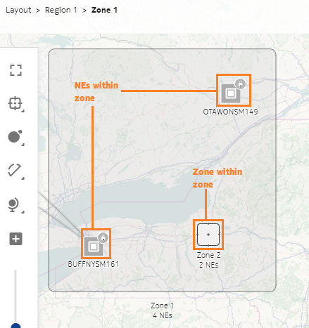 Exploring zone contents - physical layer Exploring zone contents - physical layer