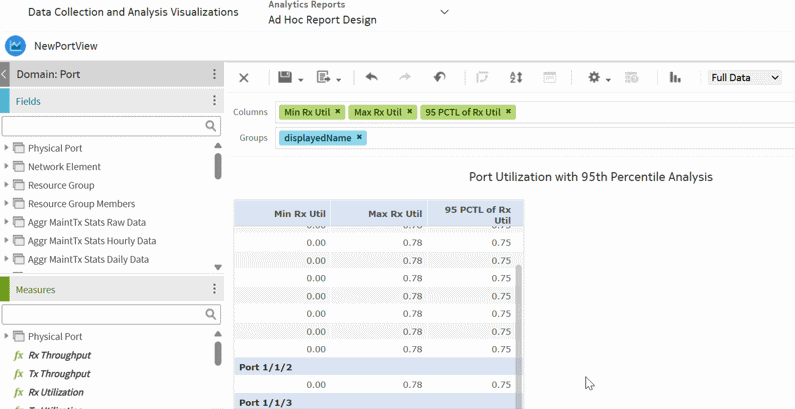 Object grouped in the view